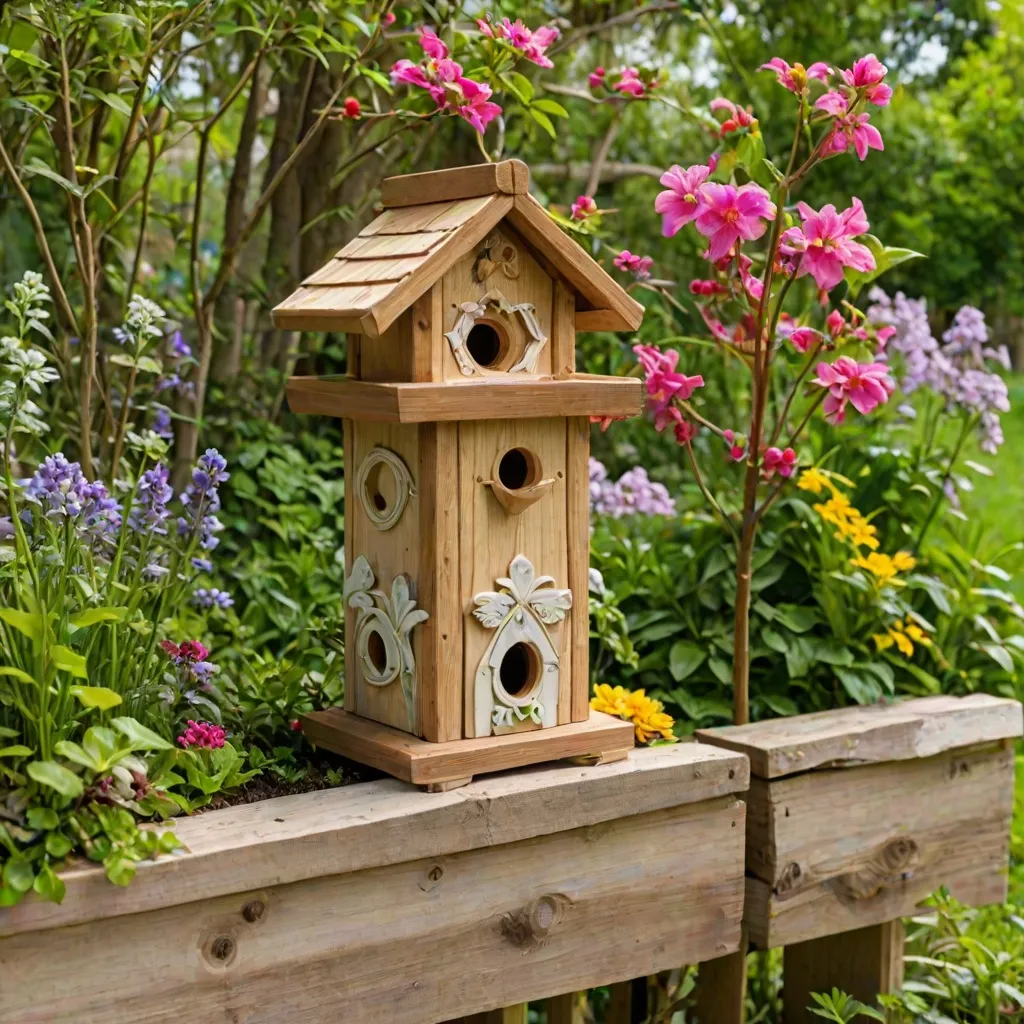 DIY z drewna - najciekawsze dekoracje do ogrodu