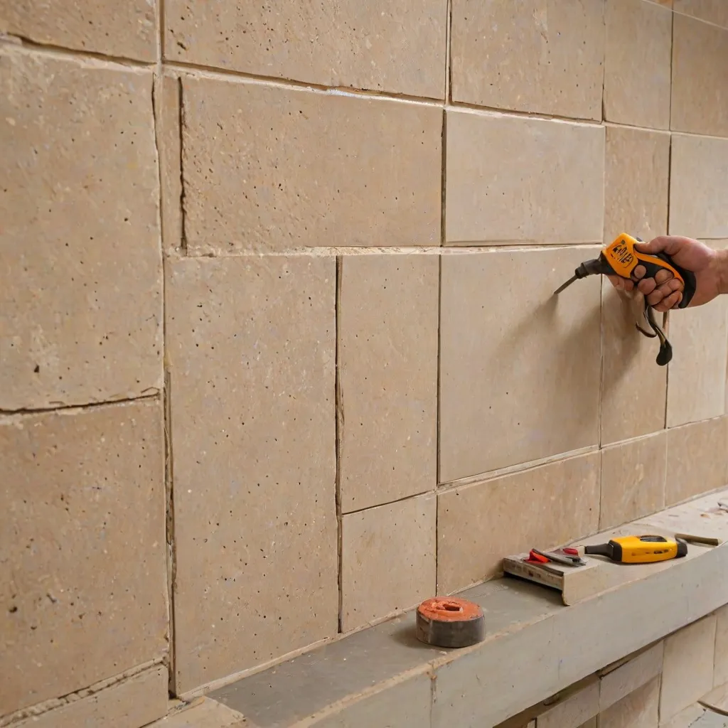 Czym wyrównać ścianę pod płytki?