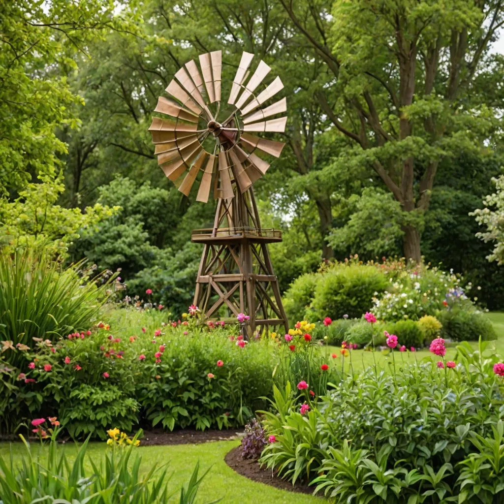 Jak zrobić wiatrak ogrodowy?
