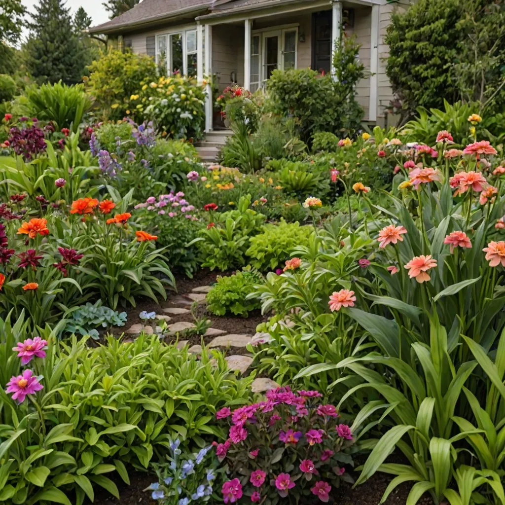Jakie rośliny dać w opasce wokół domu?