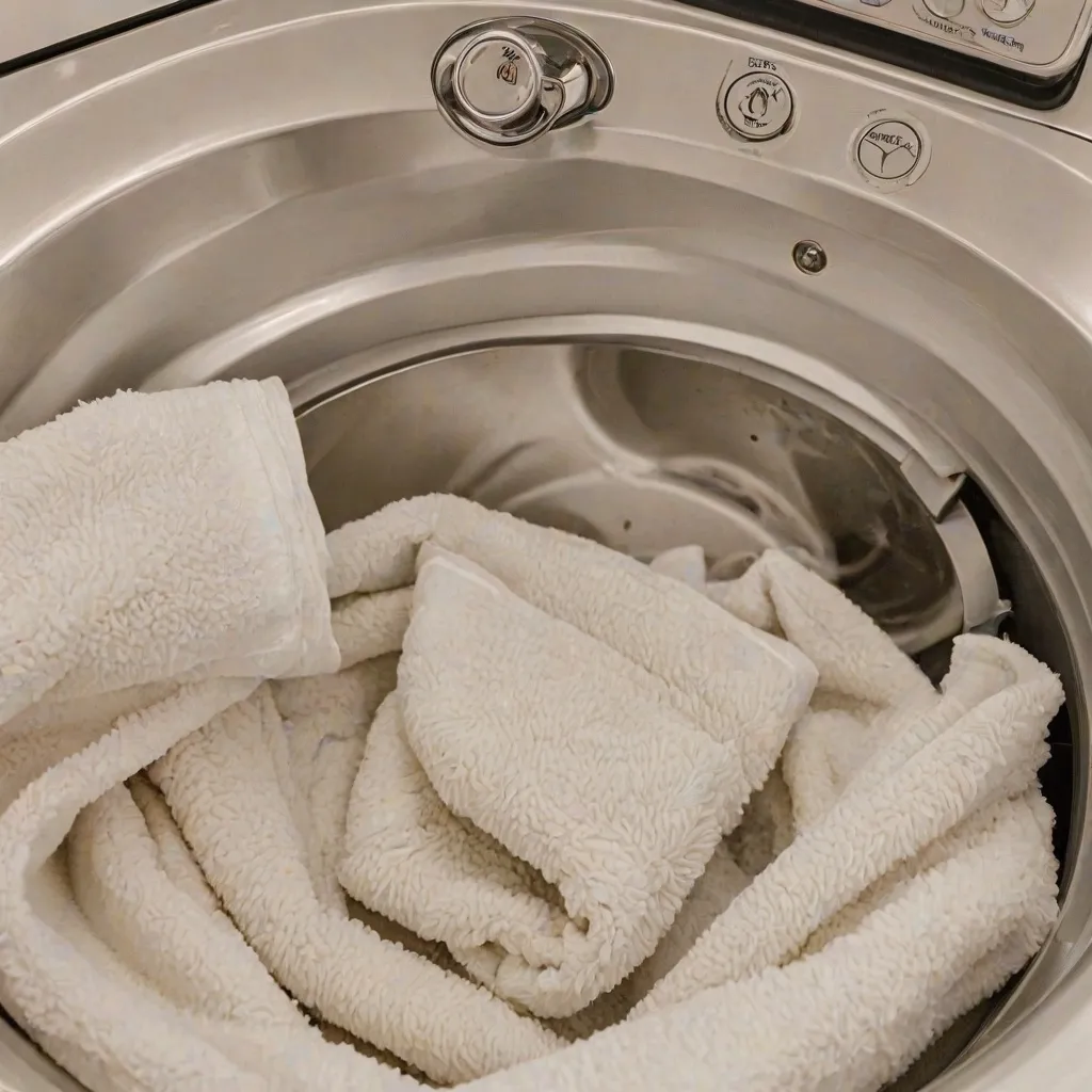 Jak prać ręczniki z octem i sodą?