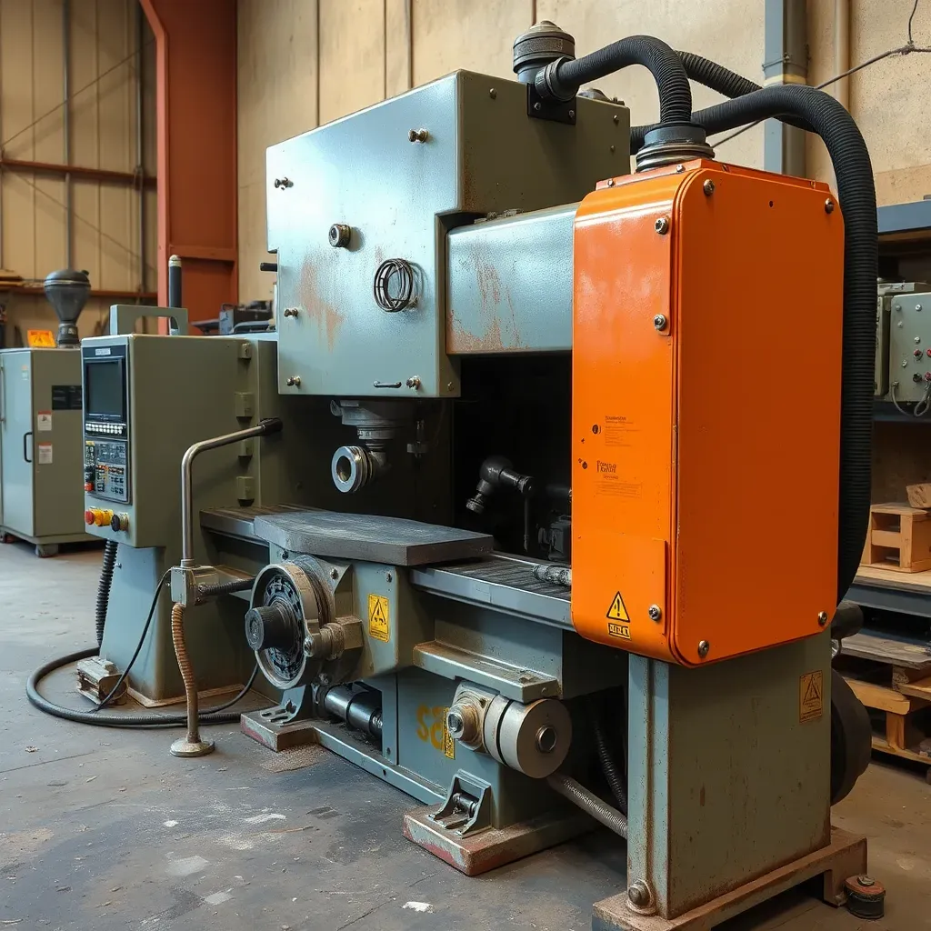wytaczarka do obróbki metalu