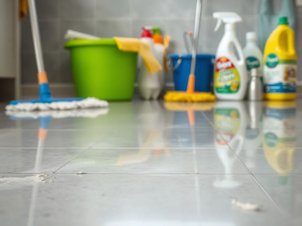 Czym myć podłogę po remoncie? Sprawdzone metody i porady