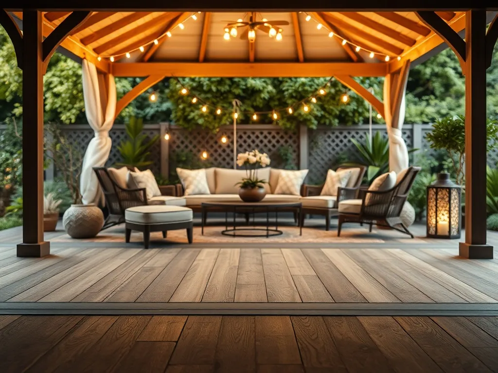 Co na podłogę do altany? Najlepsze materiały i pomysły