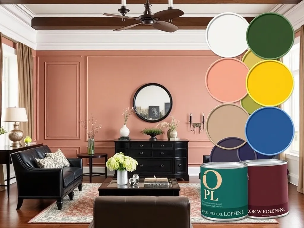 Jaki kolor ściany do ciemnych mebli? Oto najlepsze propozycje!