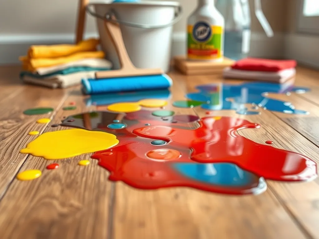 Czym usunąć farbę olejną z podłogi? Sprawdzone metody i porady
