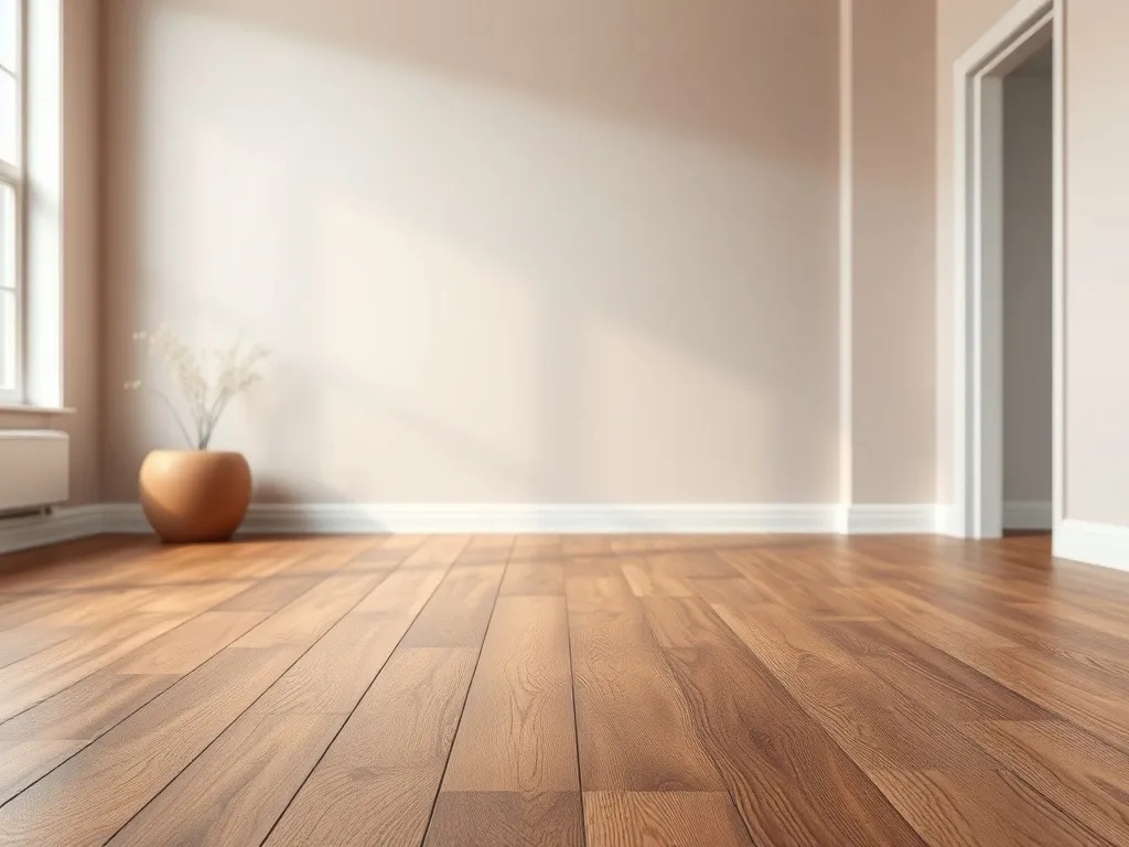 Brązowa podłoga: jakie ściany będą idealne?