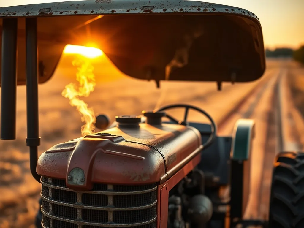 Dlaczego ciągnik się przegrzewa?